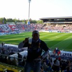 Nicola allo stadio del karlsruher - Germania