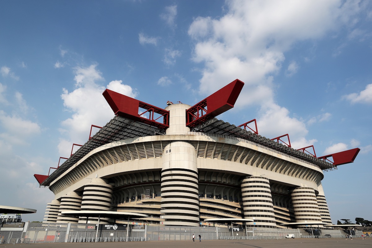 during the Tottenham Hotspur press conference at San Siro Stadium on September 17, 2018 in Milan, Italy.