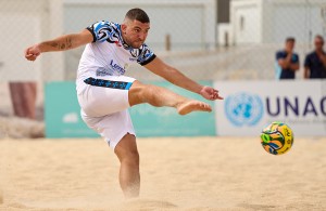 NAZARE, PORTUGAL - JUNE 12: Euro Winners Cup 2025 at Estadio do Viveiro-Jordan Santos on June 12, 2025 in Nazare, Portugal. (Photo by Jose Manuel Alvarez/ BSWW)