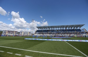 EMPOLI, ITALY - MAY 01: General view during the Serie A match between Empoli FC and Bologna FC at Stadio Carlo Castellani on May 1, 2016 in Empoli, Italy.  (Photo by Gabriele Maltinti/Getty Images)