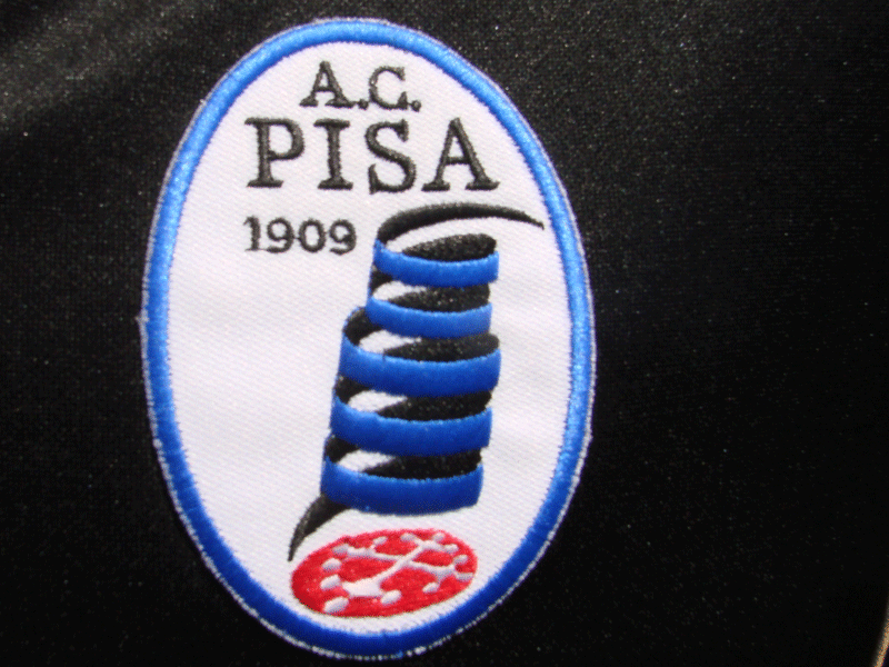 Logo Pisa sfondo nero