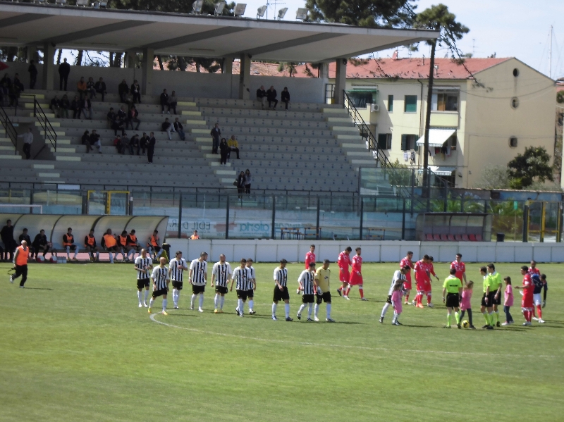 le squadre in campo